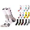 Elite Cross-Border Basketball Socks: Unisex Color Block Long Tube, European and American Style, Professional Sports Training Socks.