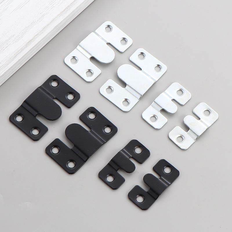 20Pcs Universal Mounting Hooks Heavy Duty Wall Hanger Bracket For Pictures Frames Furniture Home Decor Storage