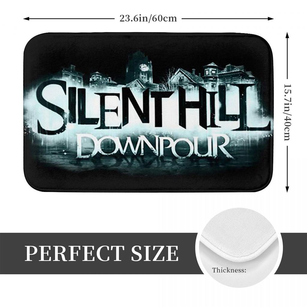 Silent Hill F Horror Game Non-slip Doormat Floor Mat Sand Scraping Carpet Rug for Kitchen Entrance Home Bedroom Footpad Mats