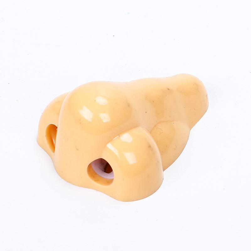 1pc Creative Funny Big Nose Pencil Sharpener Manual Double Hole Tool Student Stationery