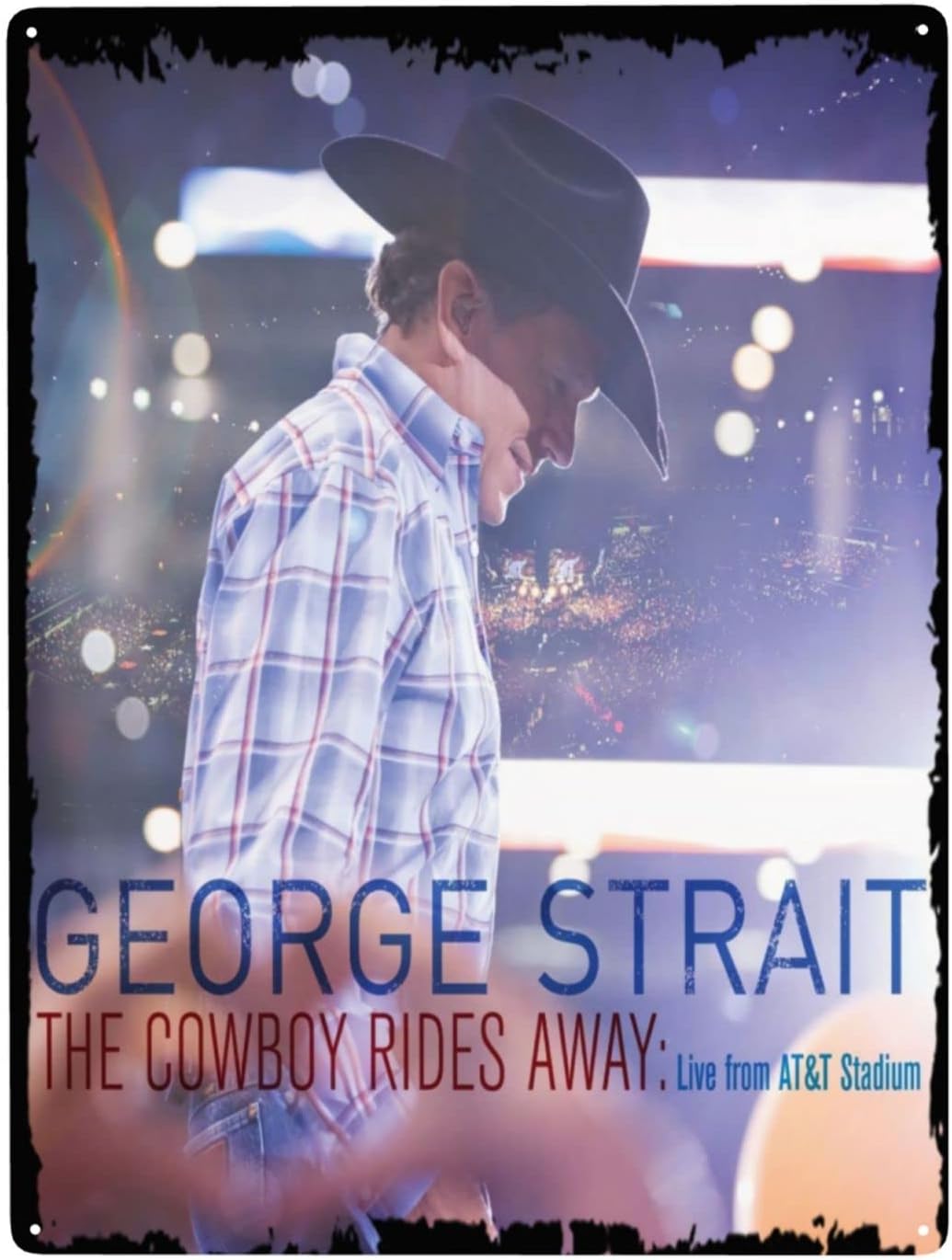 

bedroom wall decoration for George or Strait Metal Sign 16x12in Decor Funny Metal Signs for Garage Bar Personalized Signs Ho 20x30cm（7.8x11.8inch）