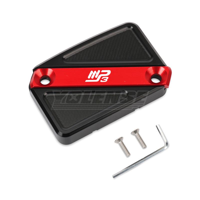 Motorcycles Accessories Front Brake Reservoir Fluid Tank Cover Oil Cup Cap Fit For PIAGGIO MP3 300 400 500 2015-2021