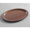 Wooden Anti-Slip Waiter Tray - Oval