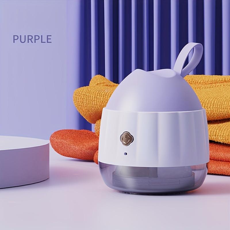 1 Piece Two-In-1 Hairball Trimmer Clothes Shaving Home Rechargeable Trimmer Portable Trimming Pilling Machine Remove Lint Fuzz фиолетовый