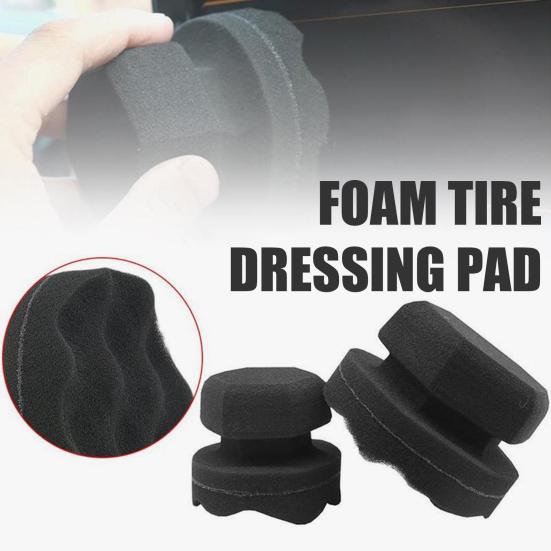 Flow Tire Shine Applicator for No-Drip Streak-Free Shine Reusable Car Truck Dressing Tool Professional Car Polishing Pads for Tire Shine