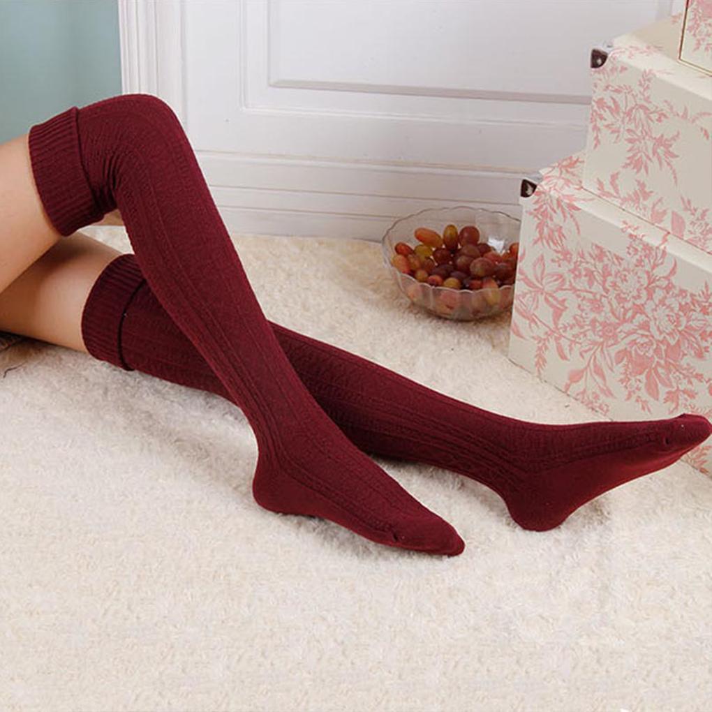 2pcs/set Women S Knee Socks Different Thigh High Styles Available Knee Socks Fashion Long Socks