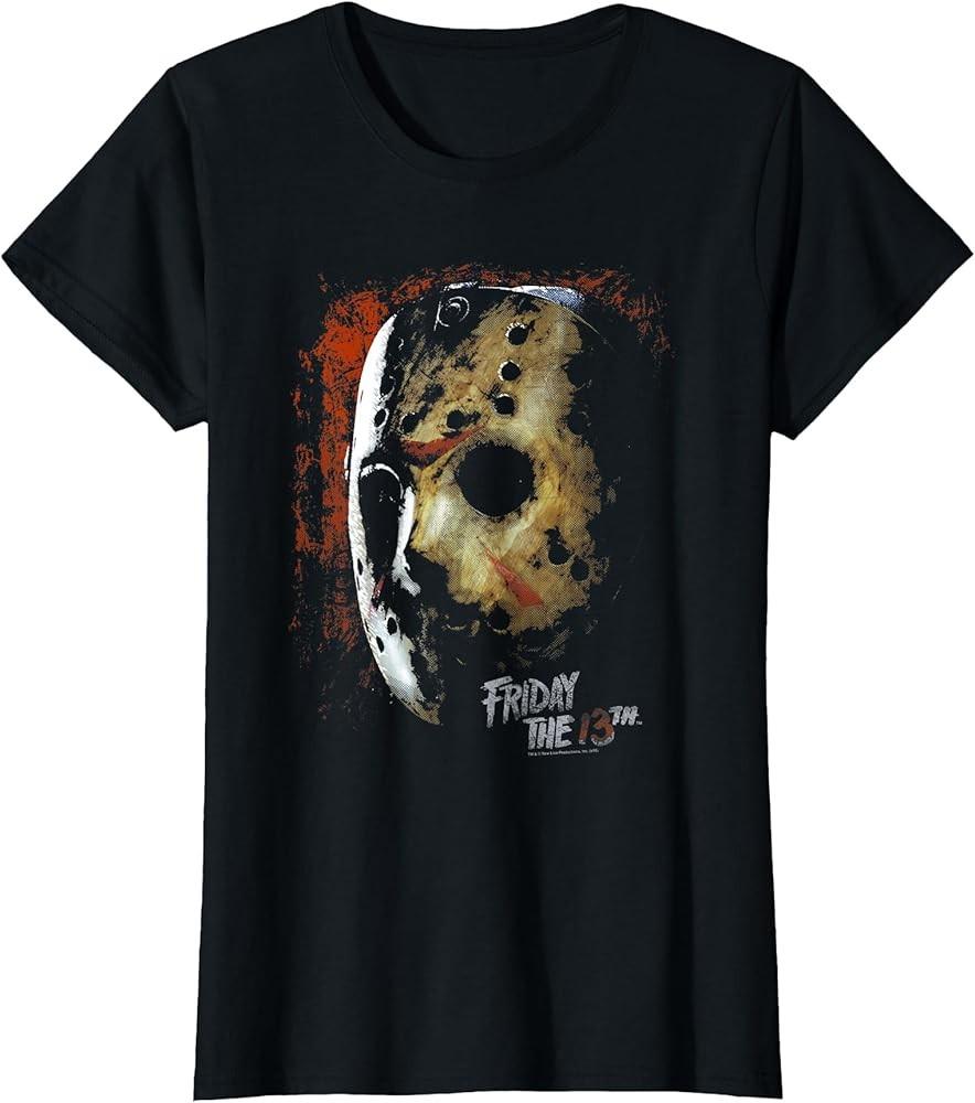 Friday the 13th Mask of Death TShirt Unisex T-Shirt XXXXL