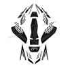 3D Resin Motorcycle Sticker Set Front Fairing Decals For MT-07 MT 07 MT07 2025 Tank Mat Decals
