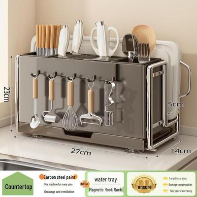 Multifunctional Kitchen Knife Storage Rack