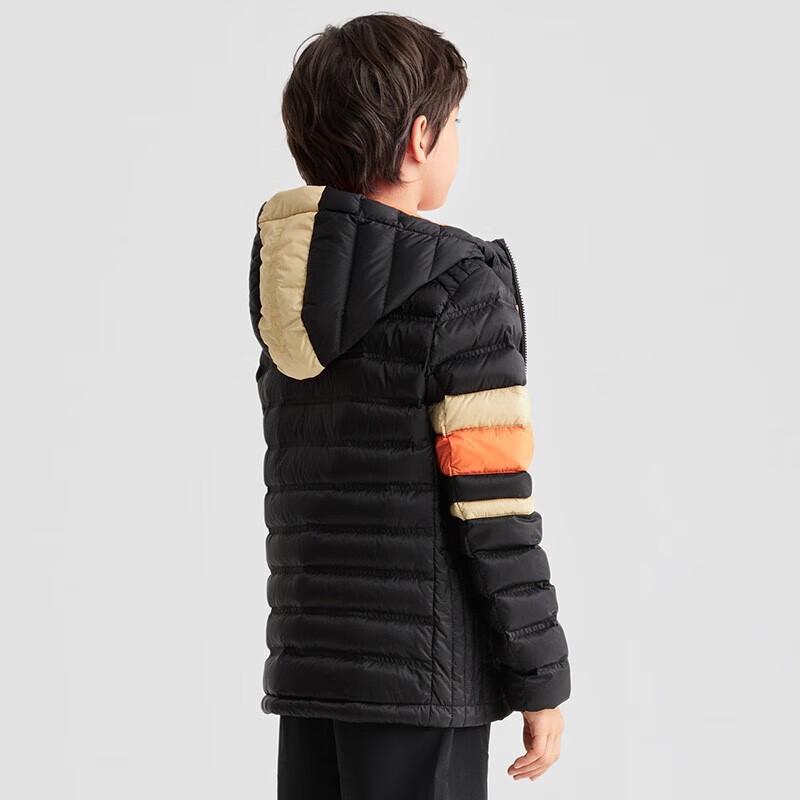moodytiger Kids' Color-Block Hooded Down Jacket