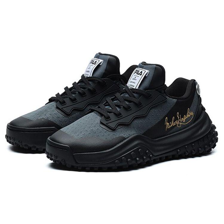 Fila Mihara Yasuhiro X  FM 9 Fabric TPU Mesh Lightweight Low-Top Casual Shoes Women sneakers Dark-Slate F12W124138FBB