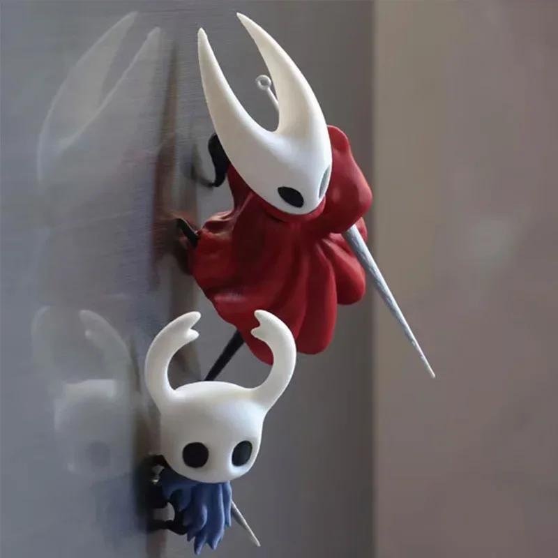 Hornet Knight Hollow Knight 3D Printed Fridge Magnet Cute Kitchen Decor Cartoon Refrigerator Sticker Gift Christmas Decorations
