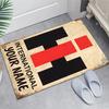 Farmall International Harvester Design Area Rug Personalized Name- Non-Slip, Soft & Cozy Floor Mat for Living Room, Office - Indoor/Outdoor Carpet