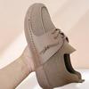 2025 autumn new casual fly-woven men's shoes breathable and versatile running shoes dad walking soft-soled driving shoes foreign trade