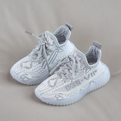 New Children's Spring and Autumn Boys and Girls Baby Shoes Breathable Soft-soled Little White Mesh Sneakers