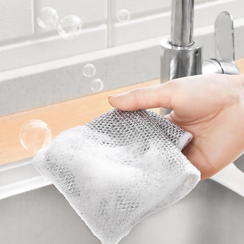 Sodolike Double-Sided Kitchen Dishcloths, 10-Pack