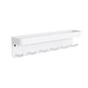 Stylish Wall-Mounted Key Holder With 6 Hooks-Durable Organizer For Keys, Bags And Accessories