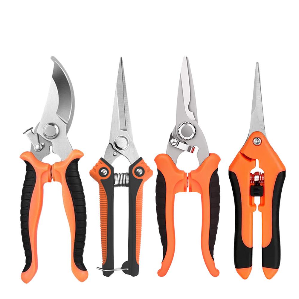 Customized Stainless Steel Pruning and Grapes Shear Set - Includes Garden Tools and Fruit Picking Scissors.