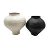 Wabi-Sabi Retro Ceramic Vase - Chinese-Style Vintage Flower Arrangement Ornament for Living Room or Tea Room