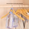 Premium Wooden Non-Slip Trouser and Coat Hanger Set