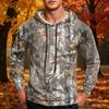 Men's Printed Loose Fit Hoodie with Pocket and Drawstring Casual Sweatshirt