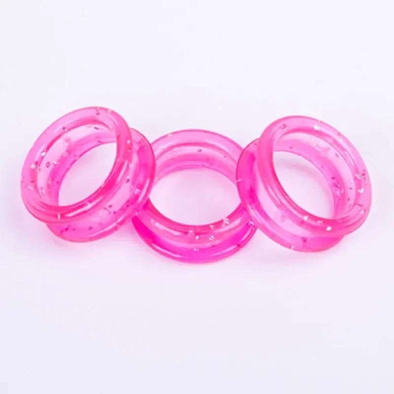 4Pcs Silicone Grooming Scissors Ring Pet Shears Ring Fit Professional for Shears Dog Cat Comfortable Cutting Hair Tools