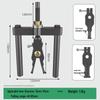 Three-Jaw Inner Bearing Puller & Extractor Tool