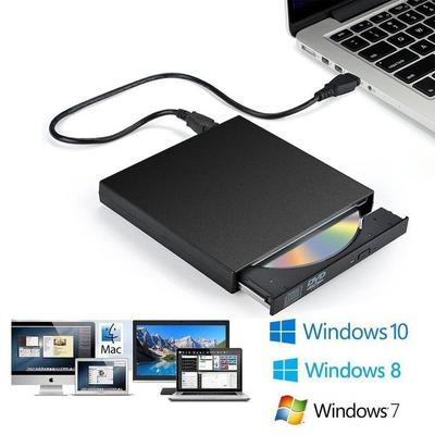 Univerzální externí USB2.0 čtečka CD/DVD a CD-RW vypalovačka (Bez řidiče)