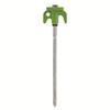 Fluorescent Spiral Tent Stake - Hexagonal Awning Anchor for Camping
