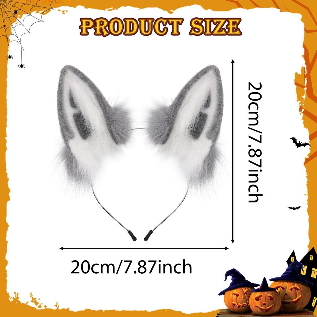 Ears Headband Adorable Gift Cosplay Accessory for Animal Themed Parties Prom