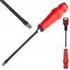 S2 STEEL QUALITAT SL8x250mm Flat-head Screwdriver, Hardened, Vorstahl