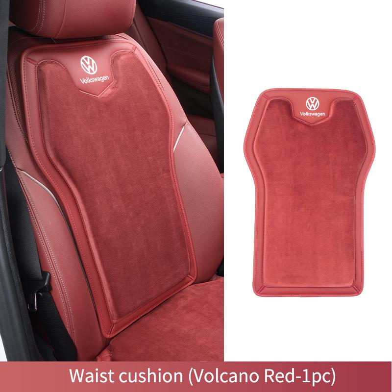 2026 Hot For Volkswagen VW Car Front Rear Seat Cushion Cover Mat Backrest Protective Pad For Volkswagen VW Passat Golf Tiguan Po