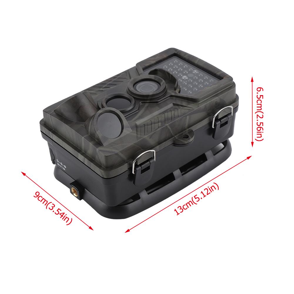 Wodoodporna kamera szlakowa IR 1080P 12MP HD Wildlife Game Hunting Cam z 42 diodami LED IR 850NM