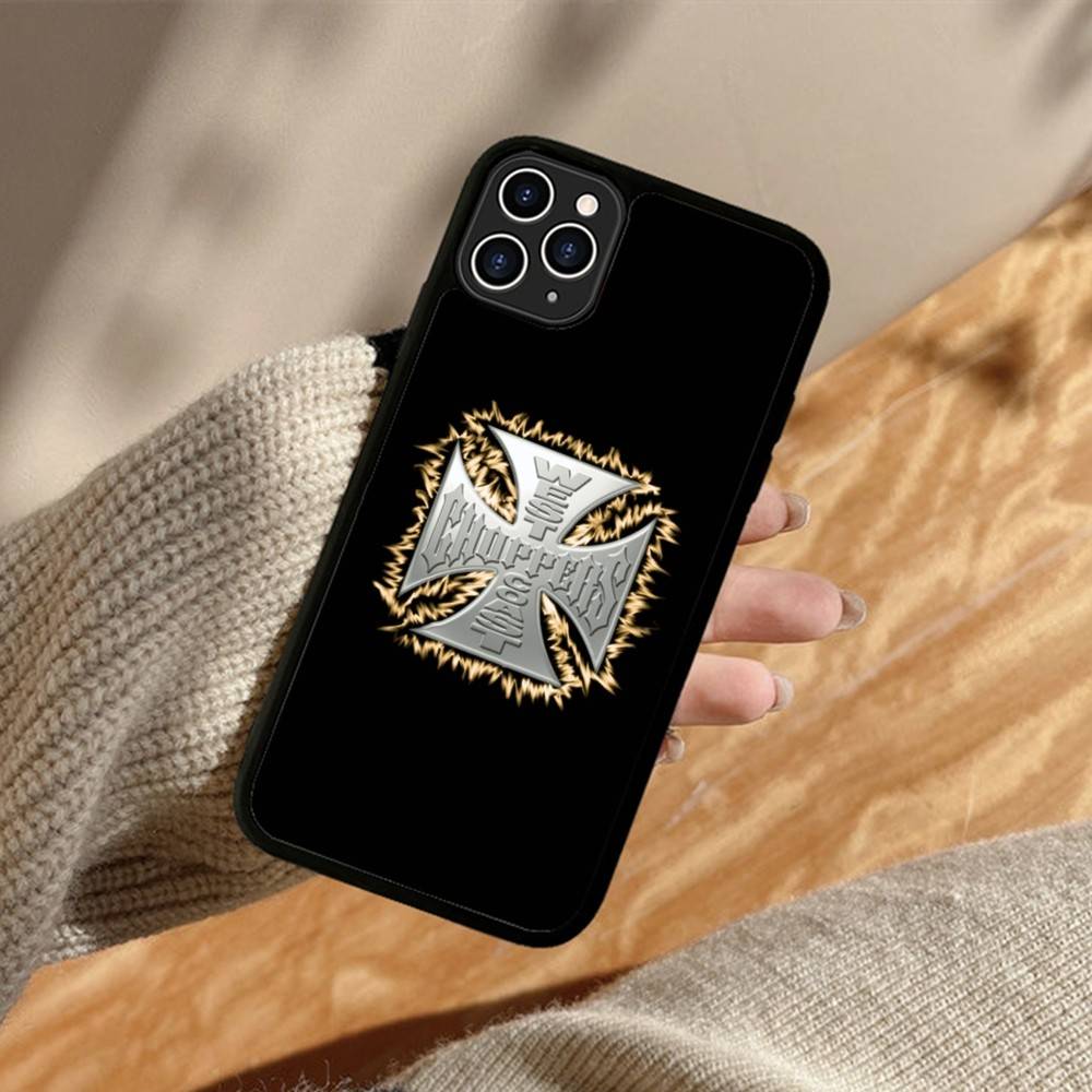 

West C-Coast C-Choppers For iPhone 17 16 15 14 13 12 11 Pro Max Plus Shockproof PC+TPU Phone Back Cover iPhone 16 plus