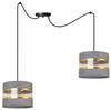 Hangende plafondlamp, kroonluchter, lampenkap, modern