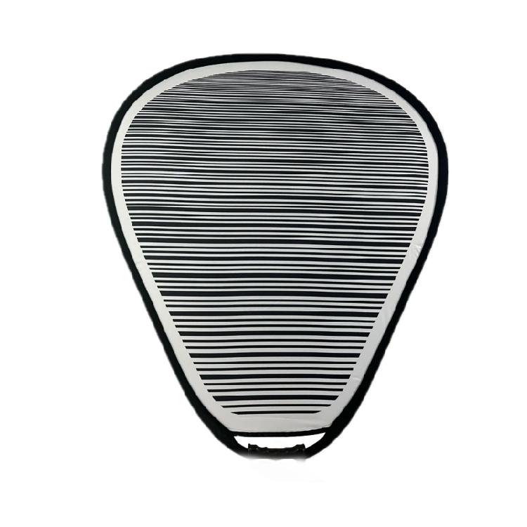 

Durability Cloth Foldable Dents Repair Reflector Board 80cm Pear Shaped for Car Portable Handle Design Auto Body Tool Ea 1