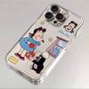 Cute Little Lulu Phone Case For IPhone 16 15 Promax 14 12 11 Plus 13 Mini SE22 Transparent Ultra-thin Silicone Mobile Phone Case