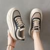 Mode Mode Schuhe mit dicker Sohle Damen Neu Sommer Plateau Atmungsaktives Mesh Vielseitig Lässig Sportliche Board-Schuhe Körbe Femmes Tendance