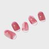 Ruby Pink Gel Nails