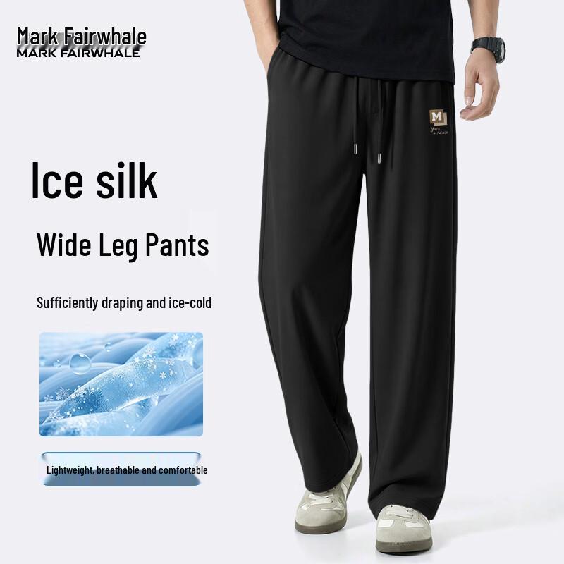 MARK FAIRWHALE Men s Ice Silk Cooling Casual Pants L