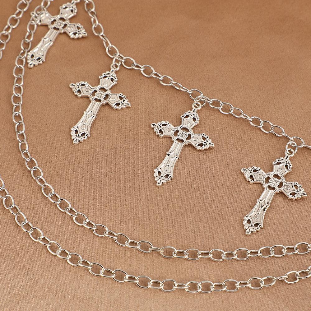 

Black & Silver Heavy-Duty Pant Chain - Classic Metal Waist Decoration