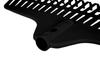 Medium leaf rake, black