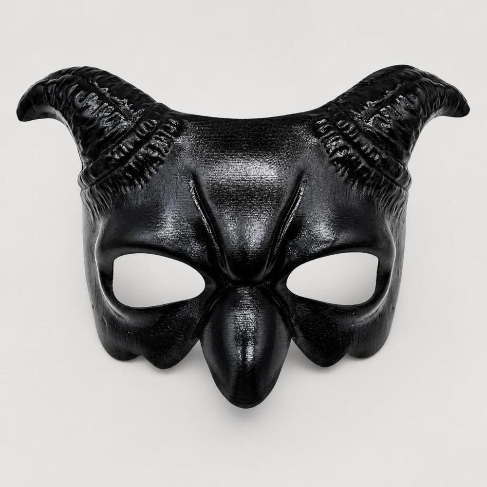 Karneval Dämon Teufelshorn Maske Maskenball Halloween Kostümmaske Cosplay Event