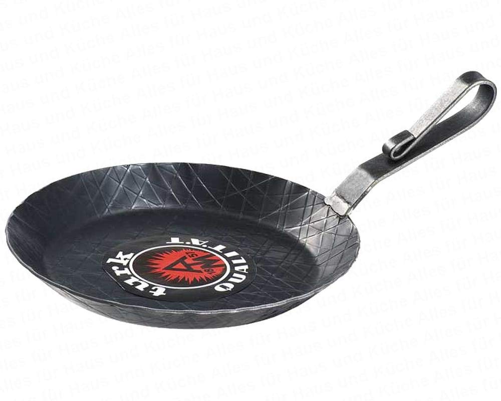 

Турецкая чугунная сковорода 24 см (Изогнутая ручка) для запекания