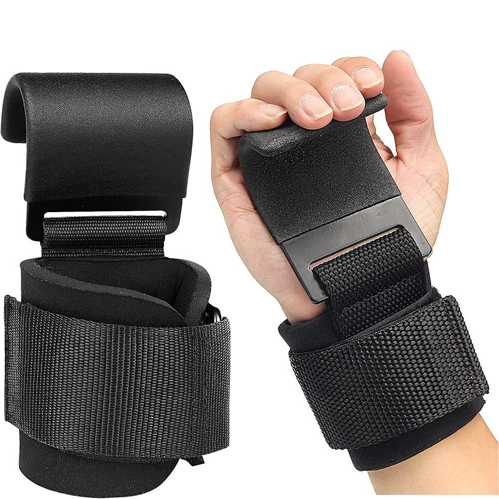 Fitness Palm Protector Wrist Support with Pull-up Assist Hook