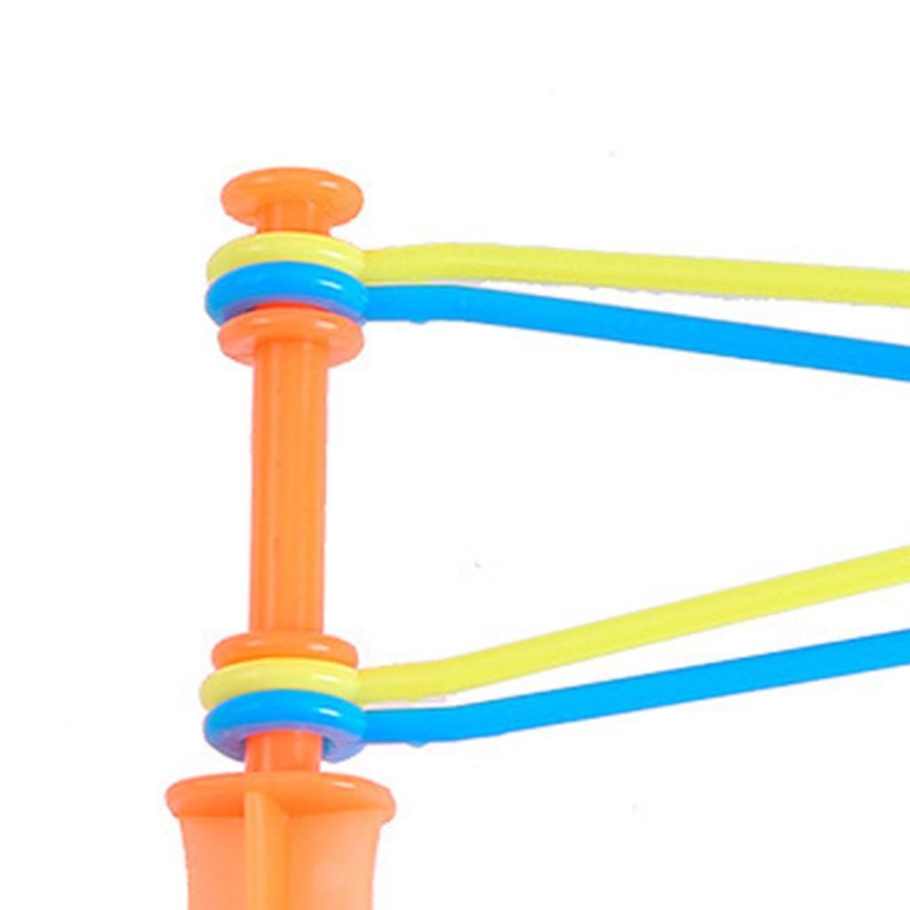 5pcs Hand Cranked Ball Toy Innovative Fun Classic Nostalgic Plastic Noisemaker  Balls for Bir