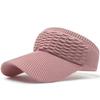 Korean Style Knit Duckbill Cap: Fish Scale Topless Summer Sun Hat for Outdoor Sports