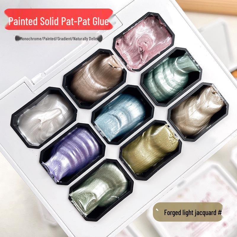 Pat-Pat Gel: New Wash-Free Gradient Nail Gel, 9 Whitening Colors