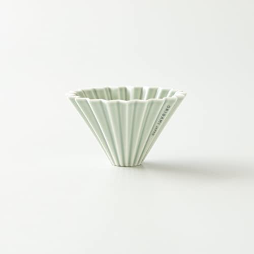 ORIGAMI Dripper, Matte Green, Small (Serves 1-2), Made In Japan