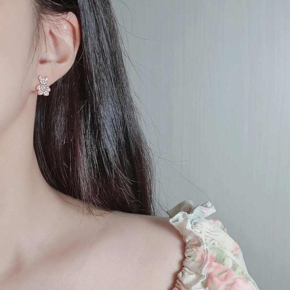 

[Aimelbie] Обнимашка медвежонка - розовый